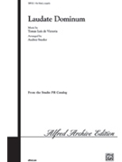 Laudate Dominum by De Victoria Tomas L - Snyder Audrey - for 3-Part Mixed