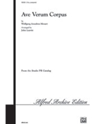 Ave Verum Corpus by Mozart Wolfgang Amadeus - Leavitt John - for 2-Part