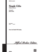 Simple Gifts by - Leavitt John - for SAB and Piano