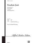 Exsultate Justi by Williams John - Perry Dave and Jean - for 2-Part