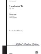 Laudamus Te by Vivaldi Antonio Lucio - Robinson R - for 2-Part