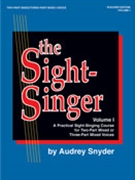 Sight-singer Volume 1 by Snyder Audrey for Teacher Book (2/3 Part Mixed)