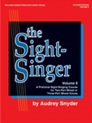 Sight-singer Volume 2 by Snyder Audrey for Teacher Book (2/3 Part Mixed)