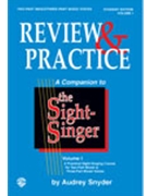 Review & Practice Volume 1 by Snyder Audrey for 3-Part Mixed (2/3 Part Mixed)