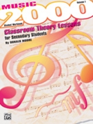 Music 2000 Classroom Theory Lessons V.1 by Moore Donald for Student Book