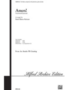 Amen by Spiritual - Schram Ruth Elaine - for 3-Part Mixed