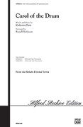 Carol Of The Drum by Davis Katherine - Robinson Russell L - for SATB