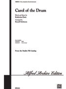 Carol Of The Drum by Davis Katherine - Robinson Russell L - for 2-Part Mixed