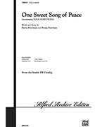 One Sweet Song Of Peace by Poorman Sonja and Berta for SATB