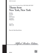 New York New York Theme by Kander and Ebb - Kern Philip - for SAB and Piano
