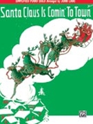 Santa Claus Is Comin' To Town by Coots J Fred - Lane - for Piano Solo
