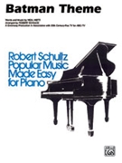Batman Theme (from the TV series) by Hefti Neal - Schultz Robert - for Piano