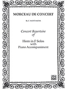 Morceau De Concert by Saint-Saens Camille for French Horn and Piano