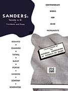 Sonata In E-flat by Sanders Robert for Trombone and Piano