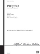 Pie Jesu by Evans Robert for Unison