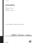 Jerusalem by Parry C H H - Bartle Jean Ashworth - for Unison