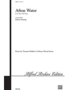 Afton Water by Scottish Folk Song - Fleming Robert - for 2-Part