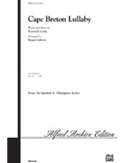 Cape Breton Lullaby by Calvert Stuart - Stuart Calvert - for SSA