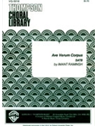 Ave Verum Corpus by Raminsh Imant for SATB and Piano