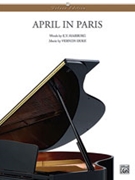 April in Paris by Vernon Duke for Piano/Vocal
