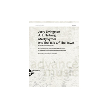 It's the Talk of the Town [Alto saxophone, string quintet, piano, double bass, drum set]