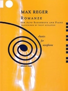 Romanze [Alto Saxophone & Piano (Organ)] by Reger Max - Trent Kynaston - for Score and Part