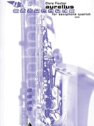 Aurelius [4 Saxophones SATBar] by Fischer Clare for Conductor Score and Parts