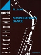 Mavrodaphne's Dance [4 Saxophones SATBar] by Mays Bill for Conductor Score and Parts