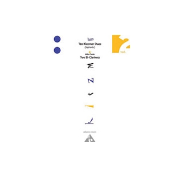 10 Klezmer Duos Volume 2 (sephardic) by Curtis Mike for Bb Clarinet