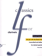 The Girl with the Flaxen Hair [4 Clarinets] by Debussy Claude - Ramon Ricker - for Conductor Score and Parts