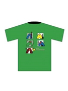 Taste Woodwinds! T-Shirt: Green (Medium) by for T-Shirt