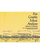 Five Graphic Music Analyses by Schenker for Text