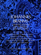 Sonatas & Variations Complete by Brahms Johannes for Piano