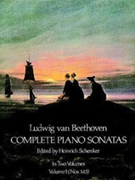 Sonatas Volume 1 #1-15 by Beethoven Ludwig van - Schenker - for Piano