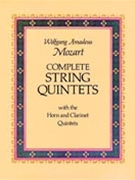 String Quintets Complete by Mozart Wolfgang Amadeus for Full Score