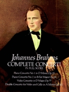 Concerti Complete by Brahms Johannes for Full Score