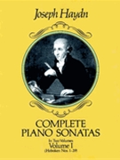 Sonatas Complete Volume 1 by Haydn for Piano
