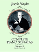 Sonatas Complete Volume 2 by Haydn for Piano
