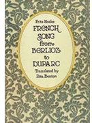 French Song From Berlioz To Duparc by Noske Frits - Benton Rita (transl - for Text