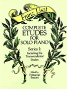 Etudes Complete Series 1 by Liszt Franz - Busoni Ferruccio - for Piano