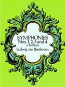 Symphonies #1234 by Beethoven Ludwig van for Full Score