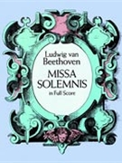 Missa Solemnis by Beethoven Ludwig van for Full Score