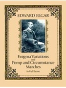 Enigma Variations & Pomp & Circumstances by Elgar Edward for Full Score