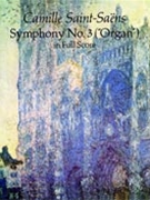 Symphony #3 (organ) by Saint-Saens Camille for Full Score