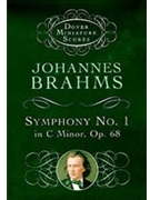Symphony #1 C Minor Opus 68 by Brahms Johannes for Mini Score
