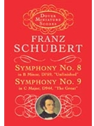 Symphony #8 B Min/symphony #9 C Major by Schubert for Mini Score