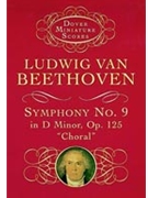 Symphony #9 D Minor Opus 125 by Beethoven Ludwig van for Mini Score