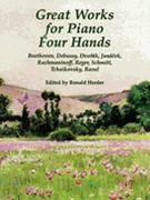 Great Works For Piano 4 Hands by - Herder Ronald - for 1 Piano 4 Hands