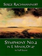 Symphony #2 Opus 27 In E Minor by Rachmaninoff Sergei for Full Score