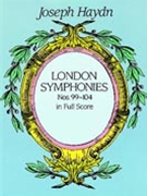 London Symphonies #99-104 by Haydn Joseph for Full Score